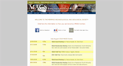 Desktop Screenshot of memphisgeology.org